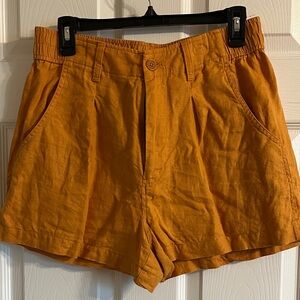 Women's Madewell Yellow Shorts